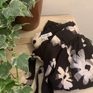 Madewell Floral Shorts w/Tie